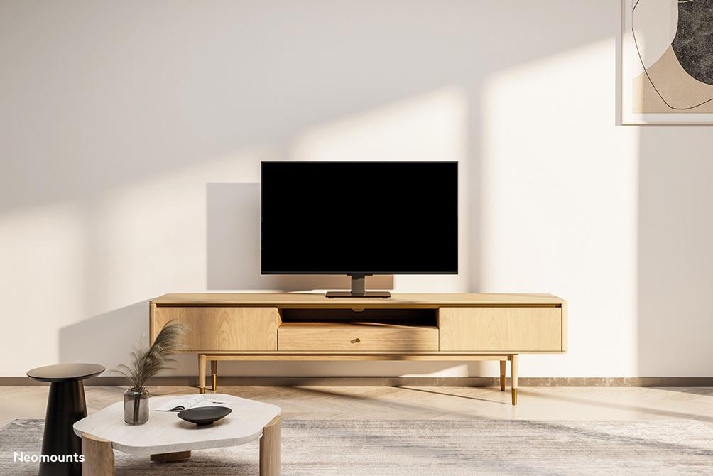 Neomounts DS45-430BL12 Supporto da tavolo per TV 23-43"- girevole